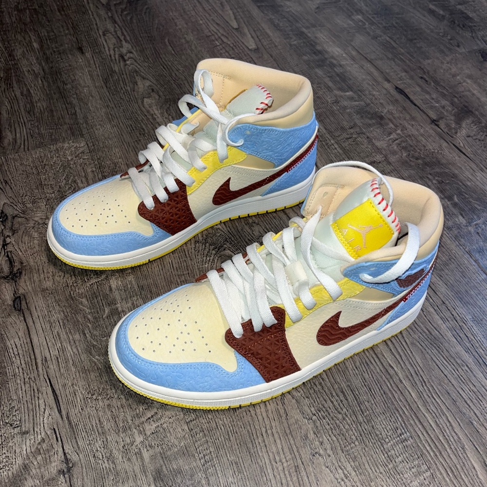 Jordan 1 Fearless Maison Chateau Rouge Mid SE